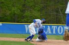 Baseball vs CGA  Wheaton College Baseball vs Coast Guard Academy during game one of the NEWMAC semi-finals playoffs. - (Photo by Keith Nordstrom) : Wheaton, baseball, NEWMAC